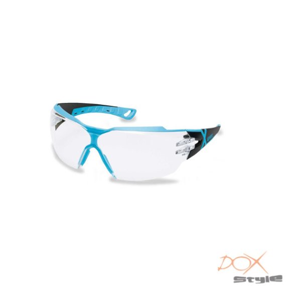 Uvex Pheos CX2 Schutzbrille - Gelb/schwarz, Beschlagfrei, Kratzfest (EN 166 / 170)